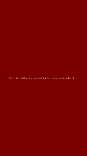 Tampilan Antarmuka Aplikasi Viutoto Daftar Kumpulan Link Situs Game Populer - 3