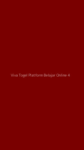 Tampilan Antarmuka Aplikasi Viva Togel Platform Belajar Online - 4