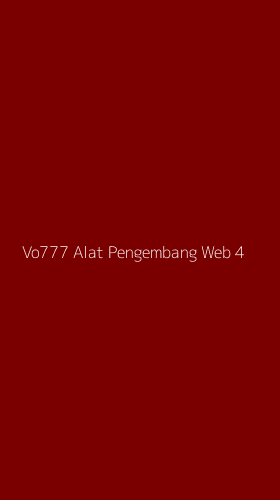 Tampilan Antarmuka Aplikasi Vo777 Alat Pengembang Web - 4