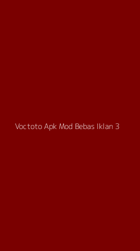 Tampilan Antarmuka Aplikasi Voctoto Apk Mod Bebas Iklan - 3