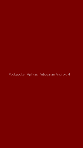 Tampilan Antarmuka Aplikasi Vodkapoker Aplikasi Kebugaran Android - 4