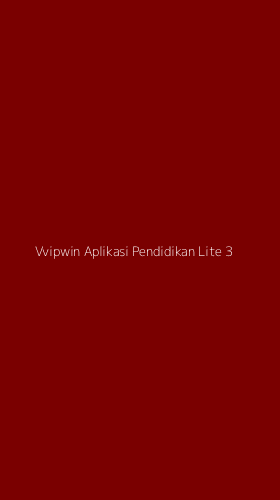 Tampilan Antarmuka Aplikasi Vvipwin Aplikasi Pendidikan Lite - 3
