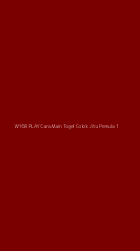 Tampilan Antarmuka Aplikasi W168 Play Cara Main Togel Colok Jitu Pemula - 1