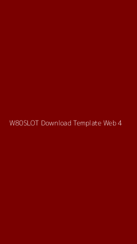 Tampilan Antarmuka Aplikasi W80slot Download Template Web - 4