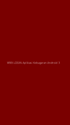 Tampilan Antarmuka Aplikasi W99 Login Aplikasi Kebugaran Android - 3