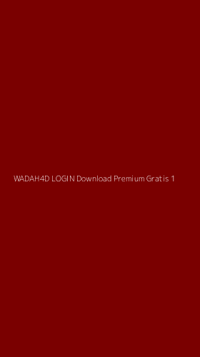 Tampilan Antarmuka Aplikasi Wadah4d Login Download Premium Gratis - 1