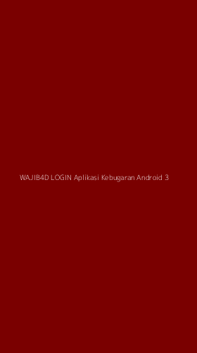 Tampilan Antarmuka Aplikasi Wajib4d Login Aplikasi Kebugaran Android - 3