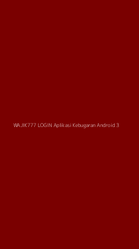 Tampilan Antarmuka Aplikasi Wajik777 Login Aplikasi Kebugaran Android - 3