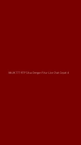 Tampilan Antarmuka Aplikasi Wajik777 Rtp Situs Dengan Fitur Live Chat Cepat - 4