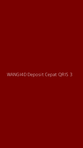 Tampilan Antarmuka Aplikasi Wangi4d Deposit Cepat Qris - 3