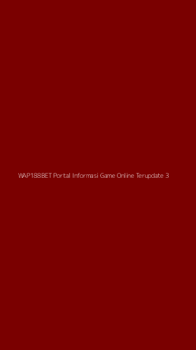 Tampilan Antarmuka Aplikasi Wap188bet Portal Informasi Game Online Terupdate - 3