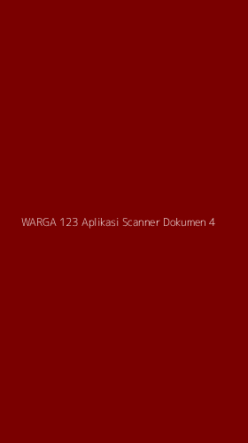 Tampilan Antarmuka Aplikasi Warga 123 Aplikasi Scanner Dokumen - 4