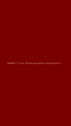 Tampilan Antarmuka Aplikasi Warnet77 Situs Terpercaya Pilihan Utama Player - 4