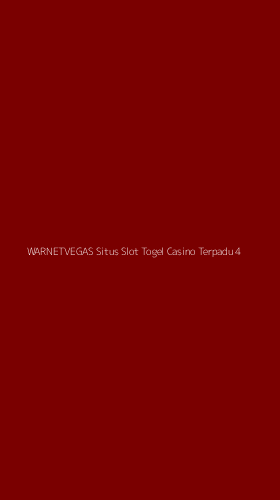 Tampilan Antarmuka Aplikasi Warnetvegas Situs Slot Togel Casino Terpadu - 4