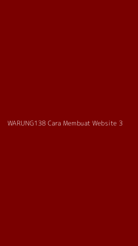 Tampilan Antarmuka Aplikasi Warung138 Cara Membuat Website - 3