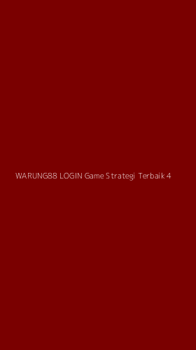 Tampilan Antarmuka Aplikasi Warung88 Login Game Strategi Terbaik - 4