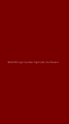 Tampilan Antarmuka Aplikasi Wasiat4d Login Cara Main Togel Colok Jitu Pemula - 4