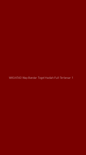 Tampilan Antarmuka Aplikasi Wasiat4d Wap Bandar Togel Hadiah Full Terbesar - 1