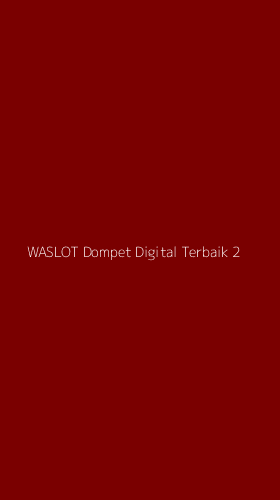 Tampilan Antarmuka Aplikasi Waslot Dompet Digital Terbaik - 2