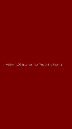 Tampilan Antarmuka Aplikasi Wdbray Login Daftar Akun Toto Online Resmi - 2