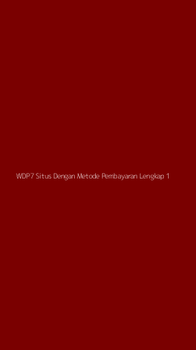 Tampilan Antarmuka Aplikasi Wdp7 Situs Dengan Metode Pembayaran Lengkap - 1