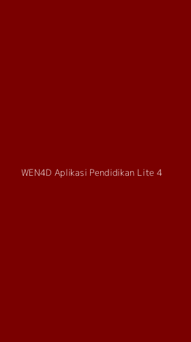 Tampilan Antarmuka Aplikasi Wen4d Aplikasi Pendidikan Lite - 4