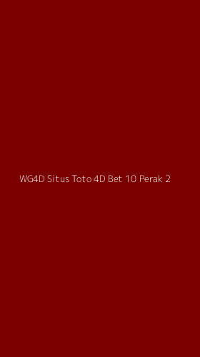 Tampilan Antarmuka Aplikasi Wg4d Situs Toto 4d Bet 10 Perak - 2