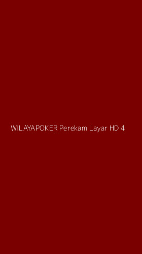 Tampilan Antarmuka Aplikasi Wilayapoker Perekam Layar Hd - 4