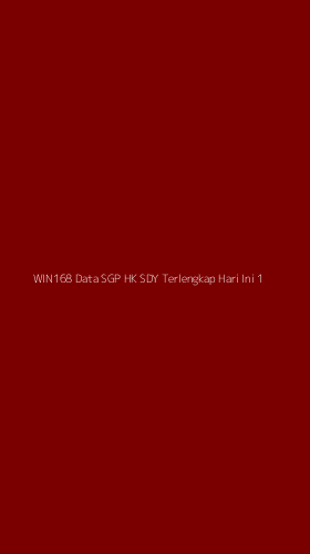 Tampilan Antarmuka Aplikasi Win168 Data Sgp Hk Sdy Terlengkap Hari Ini - 1