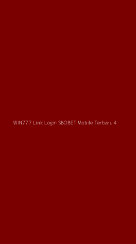 Tampilan Antarmuka Aplikasi Win777 Link Login Sbobet Mobile Terbaru - 4