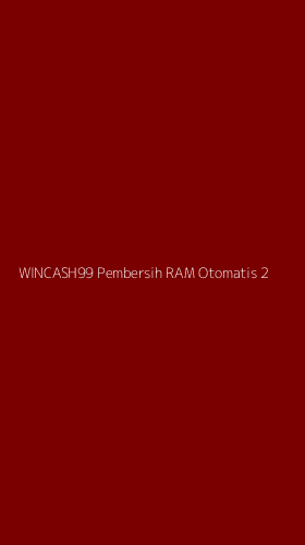 Tampilan Antarmuka Aplikasi Wincash99 Pembersih Ram Otomatis - 2