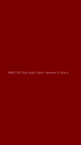Tampilan Antarmuka Aplikasi Wing138 Situs Multi Game Terbesar Di Asia - 4
