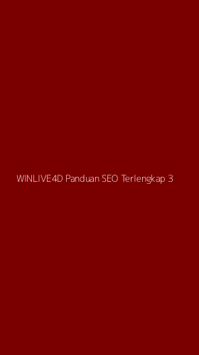 Tampilan Antarmuka Aplikasi Winlive4d Panduan Seo Terlengkap - 3