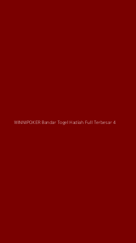 Tampilan Antarmuka Aplikasi Winnipoker Bandar Togel Hadiah Full Terbesar - 4