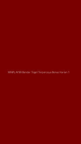 Tampilan Antarmuka Aplikasi Winplay99 Bandar Togel Terpercaya Bonus Harian - 1