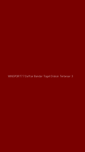 Tampilan Antarmuka Aplikasi Winsport77 Daftar Bandar Togel Diskon Terbesar - 3