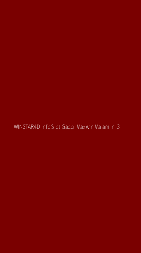 Tampilan Antarmuka Aplikasi Winstar4d Info Slot Gacor Maxwin Malam Ini - 3