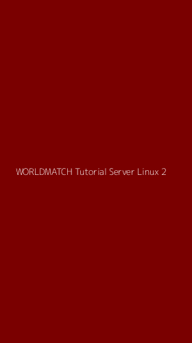 Tampilan Antarmuka Aplikasi Worldmatch Tutorial Server Linux - 2