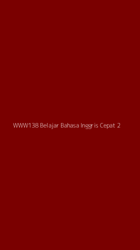 Tampilan Antarmuka Aplikasi Www138 Belajar Bahasa Inggris Cepat - 2