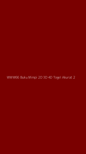 Tampilan Antarmuka Aplikasi Www66 Buku Mimpi 2d 3d 4d Togel Akurat - 2