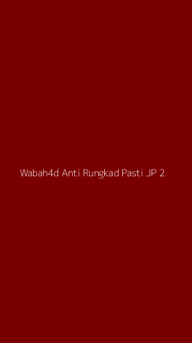 Tampilan Antarmuka Aplikasi Wabah4d Anti Rungkad Pasti Jp - 2