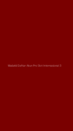 Tampilan Antarmuka Aplikasi Wada4d Daftar Akun Pro Slot Internasional - 3