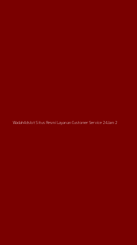 Tampilan Antarmuka Aplikasi Wadah4dslot Situs Resmi Layanan Customer Service 24jam - 2