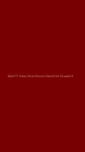 Tampilan Antarmuka Aplikasi Wajik777 Terbaru Portal Informasi Game Online Terupdate - 4