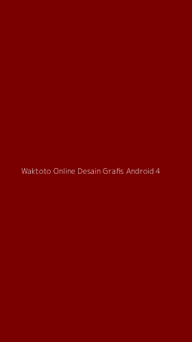 Tampilan Antarmuka Aplikasi Waktoto Online Desain Grafis Android - 4