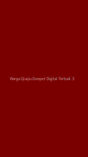 Tampilan Antarmuka Aplikasi Warga Qiuqiu Dompet Digital Terbaik - 3