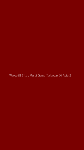 Tampilan Antarmuka Aplikasi Warga88 Situs Multi Game Terbesar Di Asia - 2