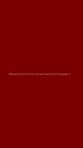 Tampilan Antarmuka Aplikasi Warkoptoto3 Slot Portal Informasi Game Online Terupdate - 3