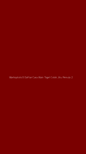 Tampilan Antarmuka Aplikasi Warkoptoto5 Daftar Cara Main Togel Colok Jitu Pemula - 2