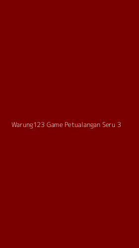 Tampilan Antarmuka Aplikasi Warung123 Game Petualangan Seru - 3